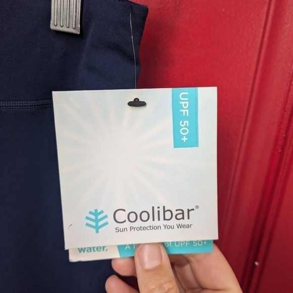 NWT Coolibar UPF50+ Sun Protection Capris - Picture 2 of 4